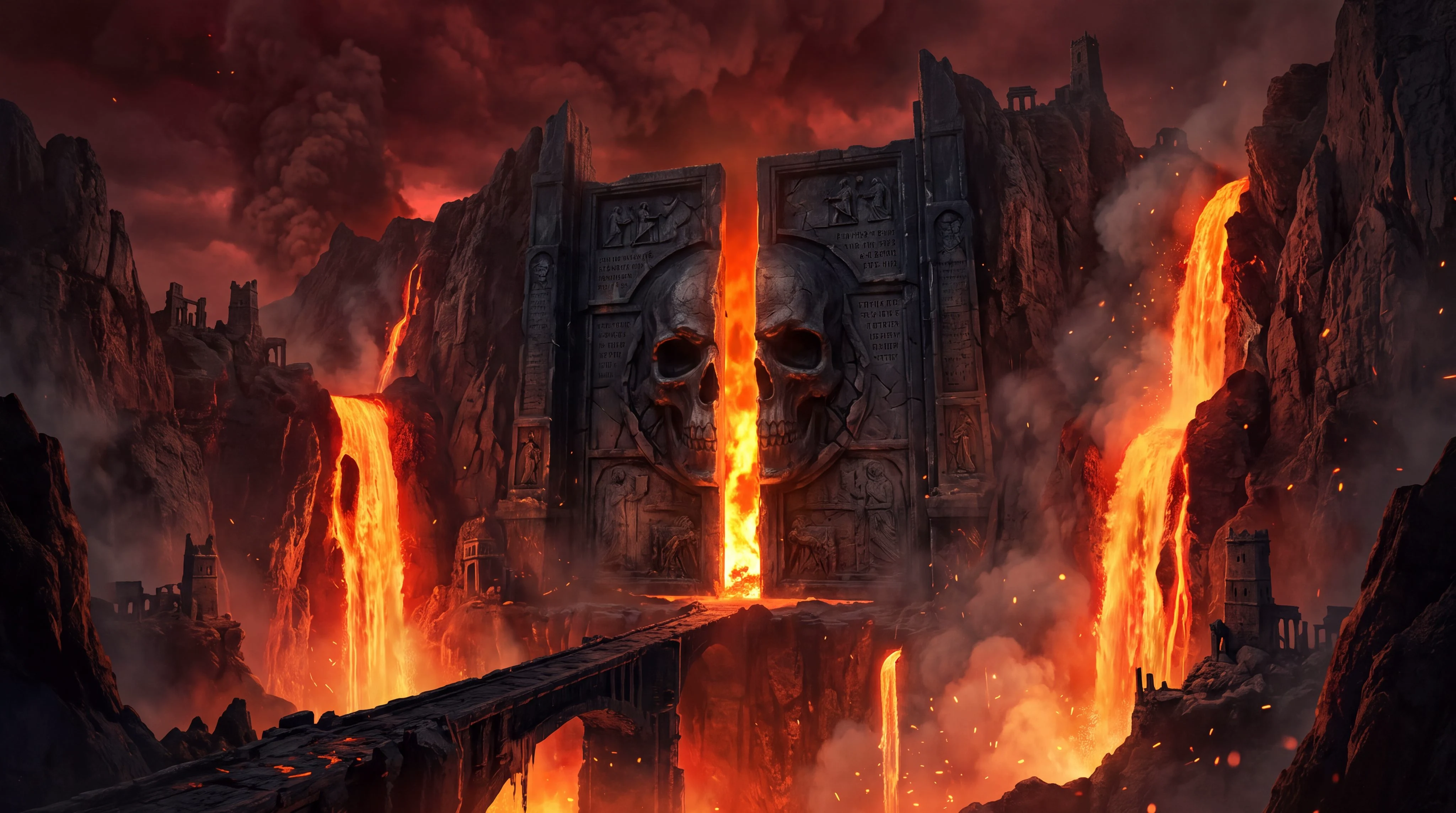 A cinematic fantasy landscape